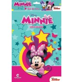 LIVRO Minnie DISNEY - LER E COLORIR + giz de cera 